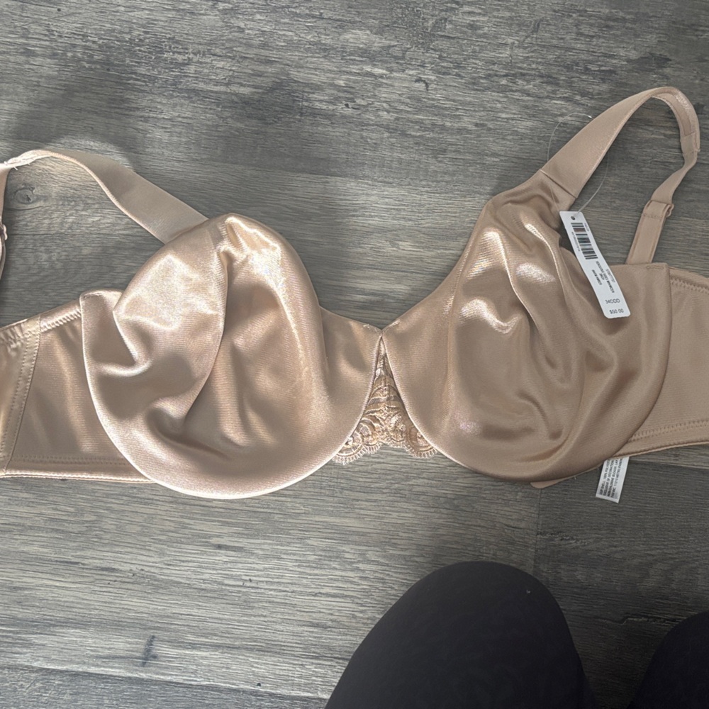 NWT Soma Shimmery Nude Underwire Bra Sz 34DDD/34F
